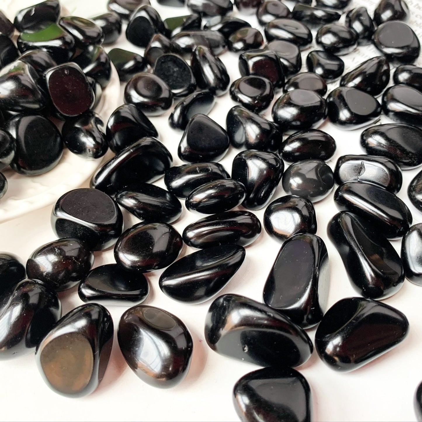 Black Agate Pocket Gem | Protection & Stability
