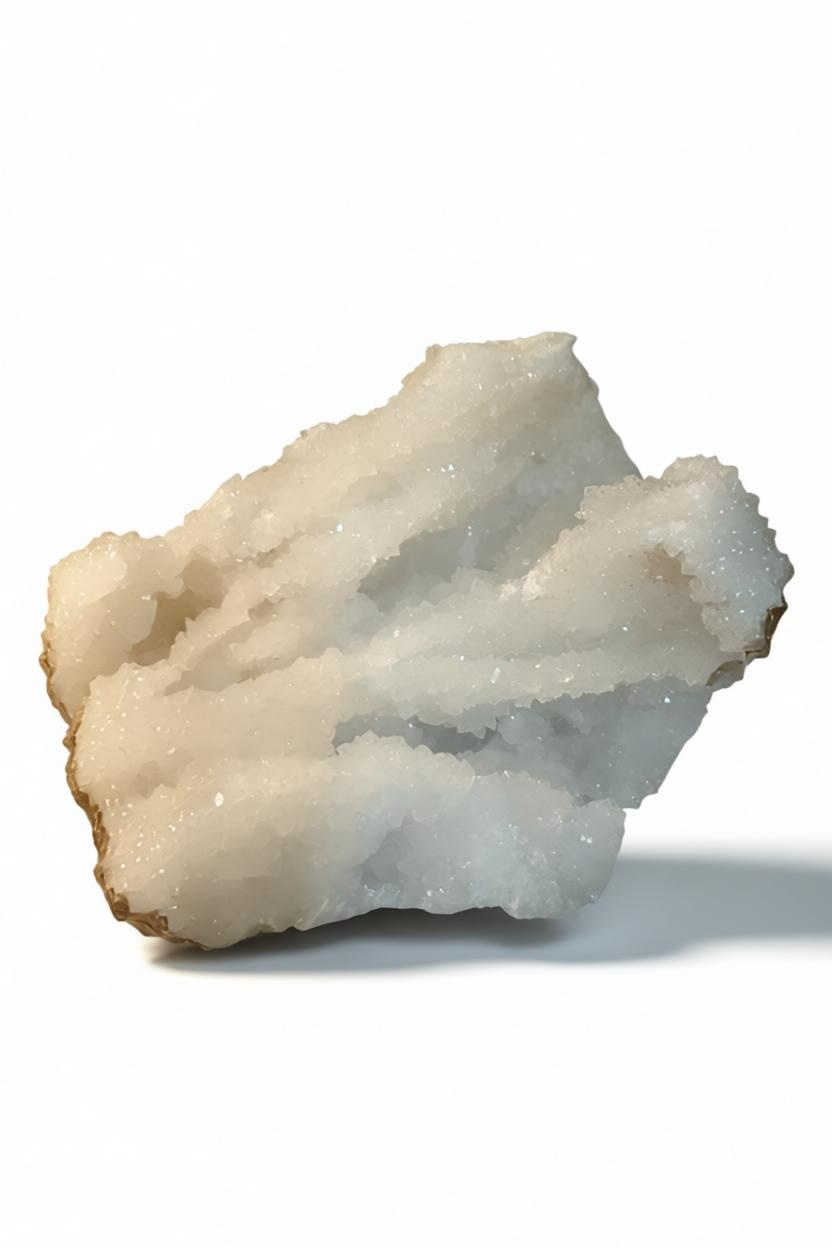 White Quartz Geode | Light, Purification & High-Frequency Chi for Your Home