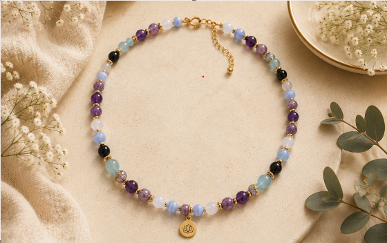 PEACE Intention Necklace / Mala