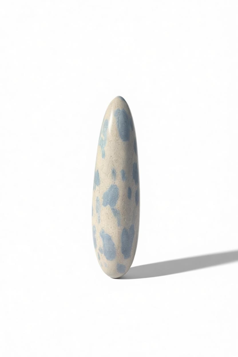 Rare Blue K2 Stone Tower | Intuition, Insight & Elevated Feng Shui Balance