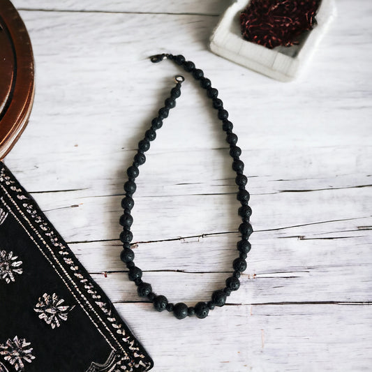 Sacred Ground  Lava Stone Necklace