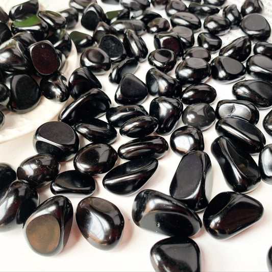 Black Agate Pocket Gem | Protection & Stability