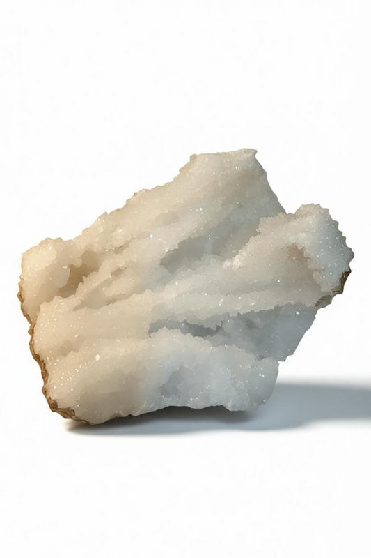 White Quartz Geode | Light, Purification & High-Frequency Chi for Your Home